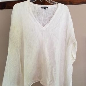 EILEEN FISHER Lightweight V-Neck Sweater